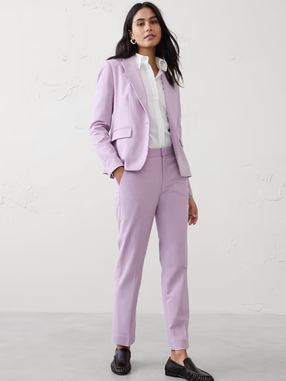 Banana Republic Lavender TWILL PANT